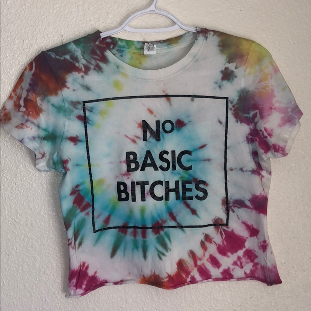 Tie-dye crop top!